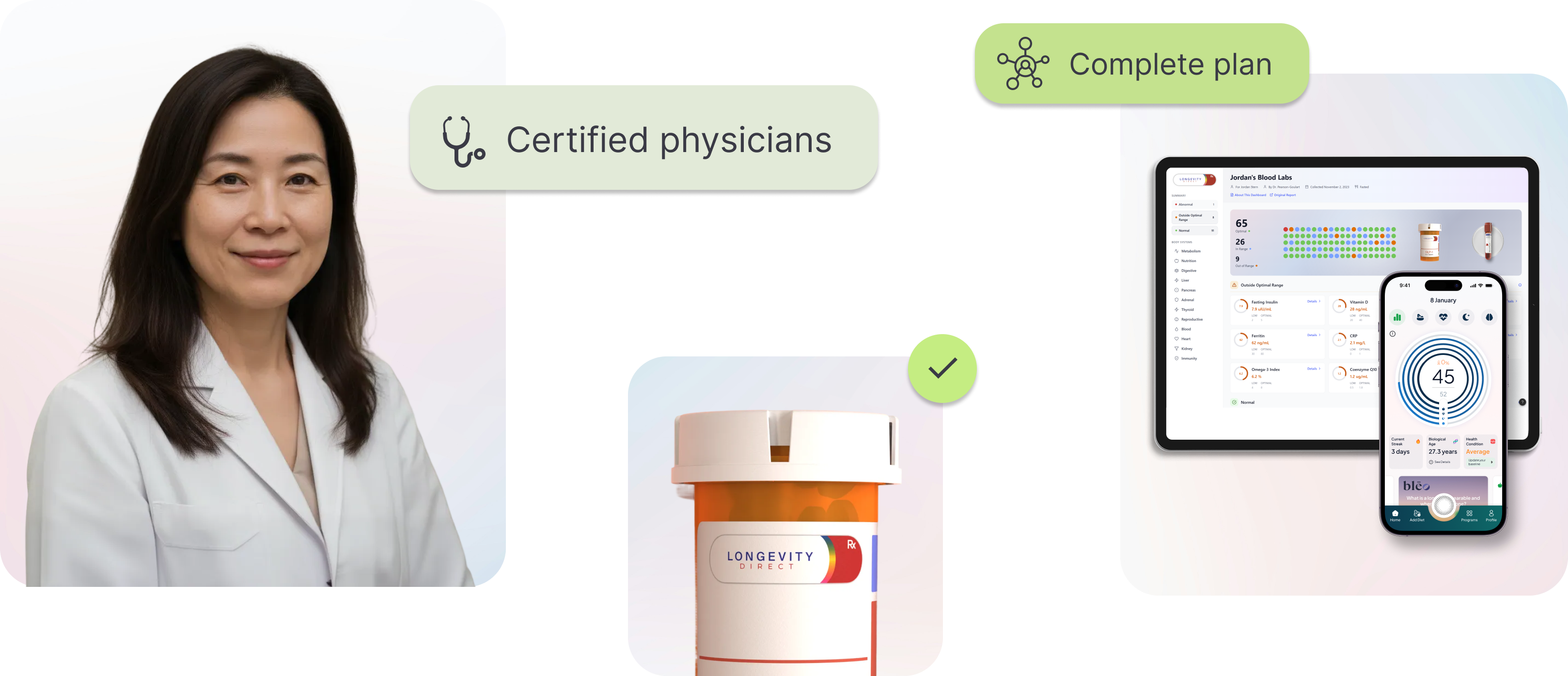 More than medication - comprehensive longevity wellness